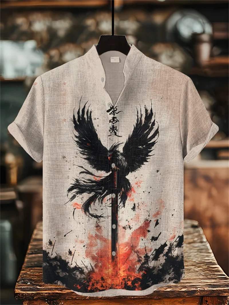 Chemise hawaïenne rétro en lin - Vintage Hawaiian Floral Shirt avis et prix