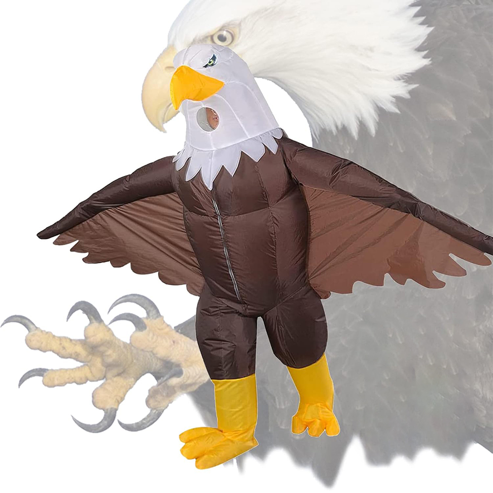Costume gonflable d'aigle à tê - Suits avis et prix