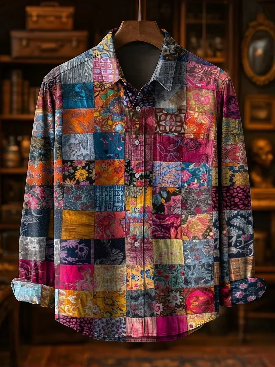 Chemise décontractée pour homm - Mens Linen Shirt Long Sleeve avis et prix